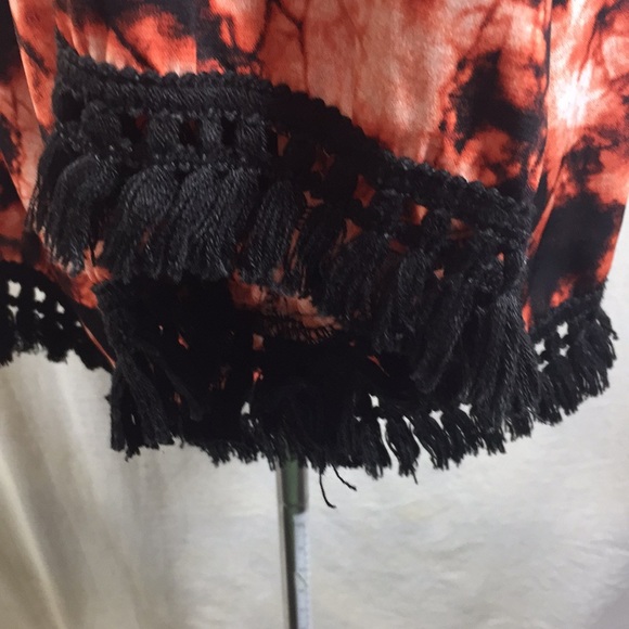 Auditions Open Front Mixed Print Cardigan Size 1XL - Picture 4 of 8